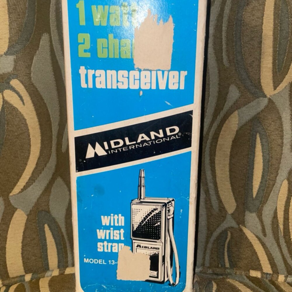 NOS untested Midland transceiver vintage model 13-698